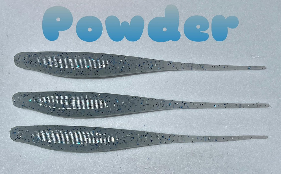 Powder 4" MC Straight Tail Shad