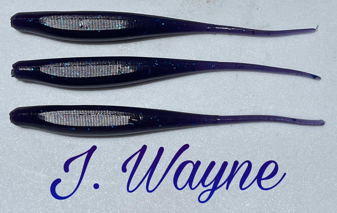 J. Wayne 4" MC Straight Tail Shad