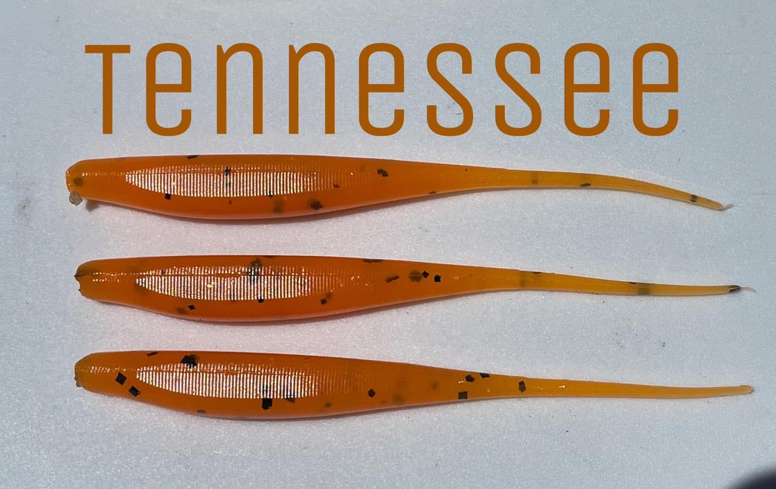 Tennessee 4" MC Straight Tail Shad