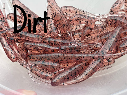 Dirt 2" MC Straight Tail Shad