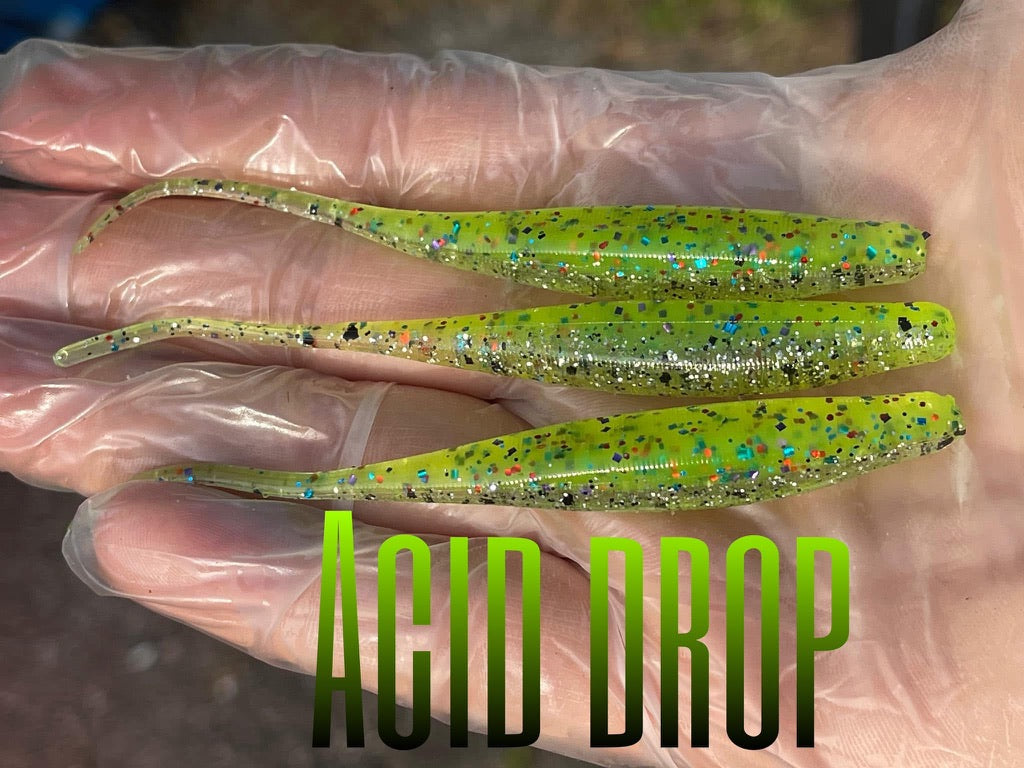 Acid Drop 4" MC Straight Tail Shad