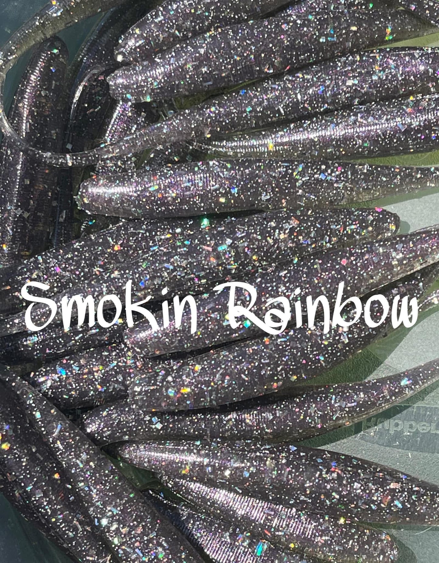 Smokin Rainbow 4" MC Straight Tail Shad