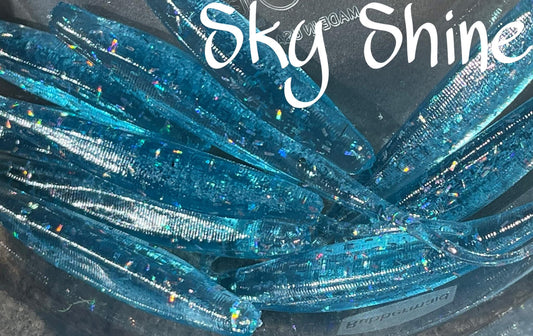 Sky Shine 4" MC Straight Tail Shad
